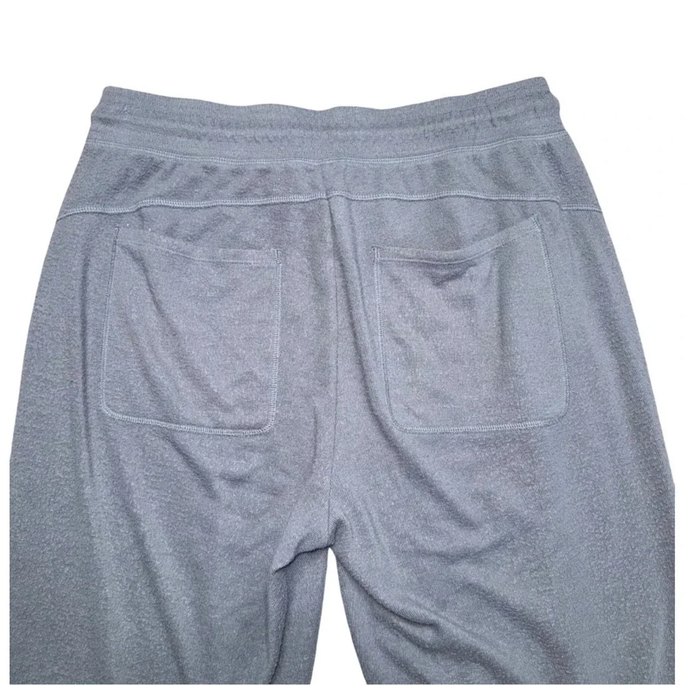 Alo Yoga Soho Sweatshirt Jogger Set Women Medium Blue Grey Good Lounge